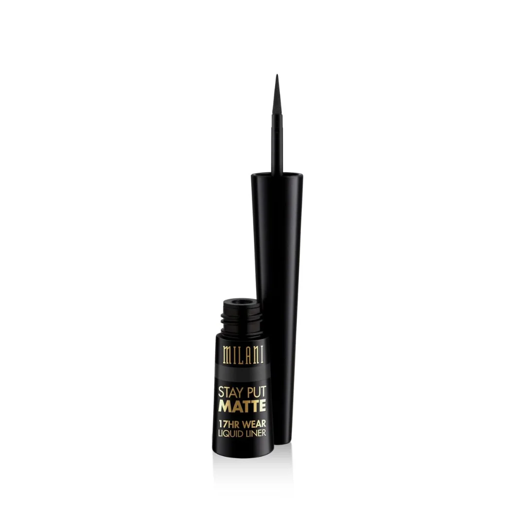 STAY PUT MATTE 17HR WEAR LIQUID EYELINER 01 BLACK MATTE